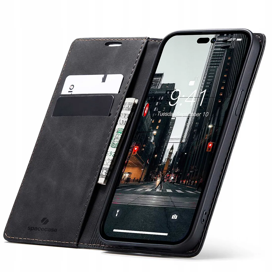 spacecase-wallet-iphone-14-pro-black