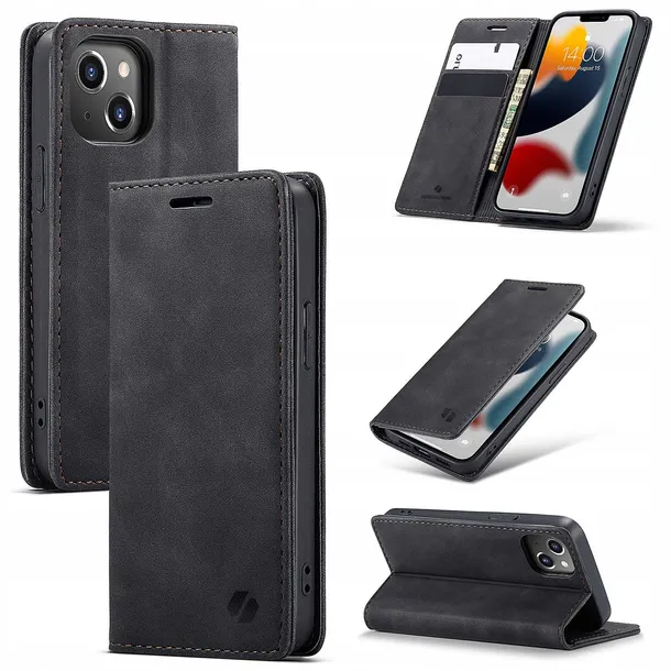 spacecase-wallet-iphone-13-mini-black-typ-etui-z-klapka