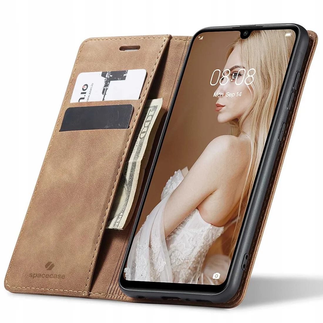 spacecase-wallet-huawei-p30-lite-light-brown