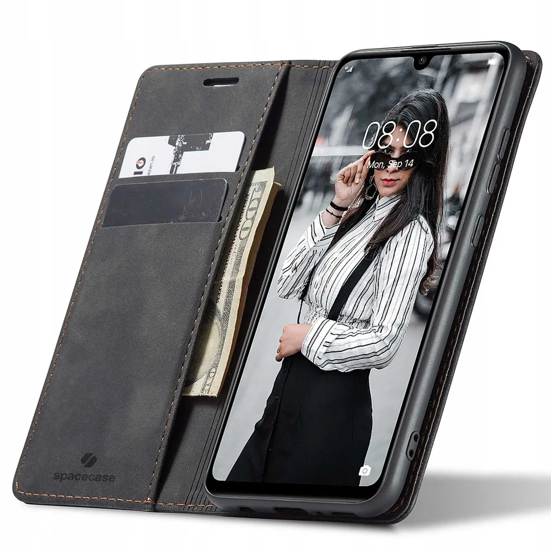 spacecase-wallet-huawei-p30-lite-black