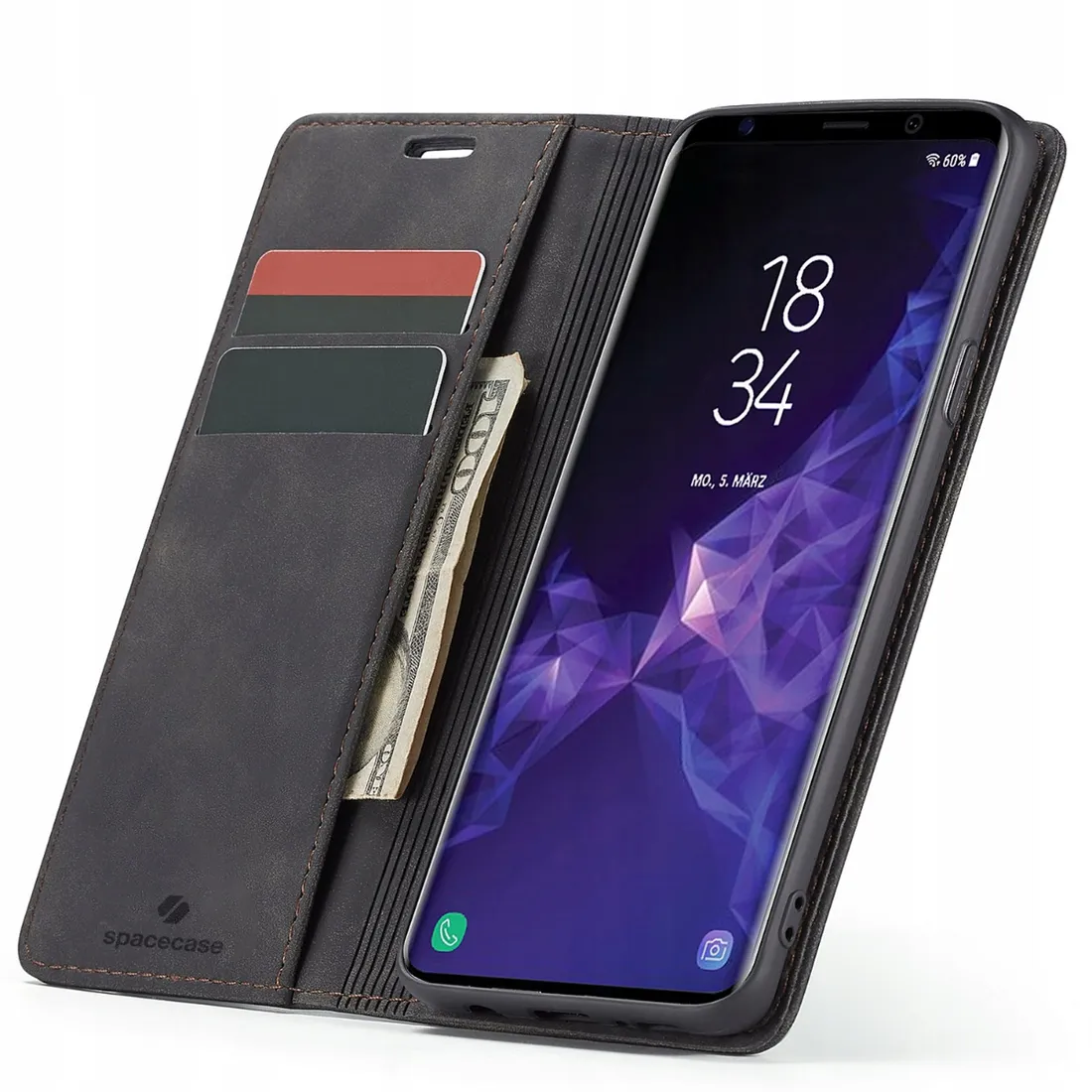 spacecase-wallet-galaxy-s9-black