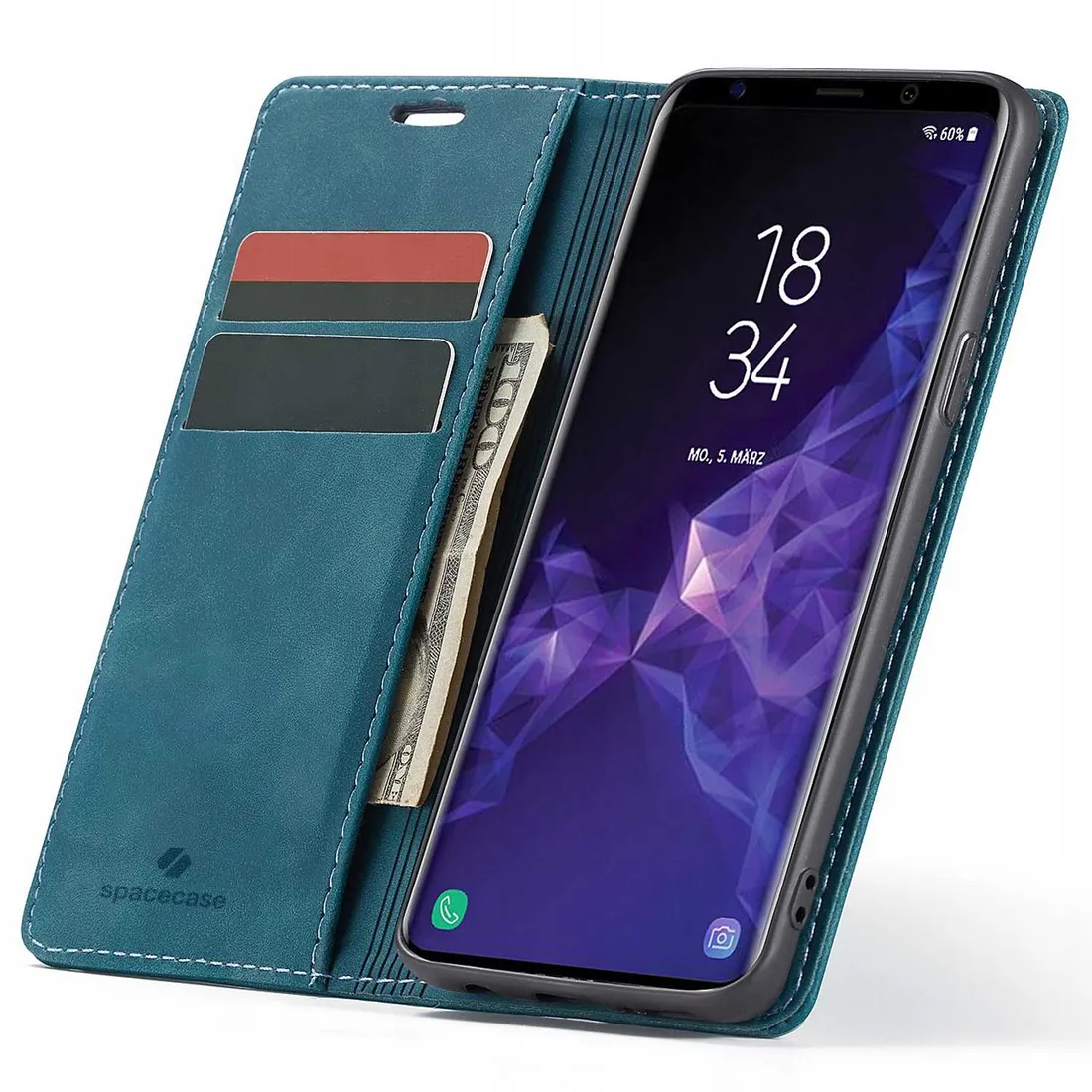 spacecase-wallet-galaxy-s9-blue