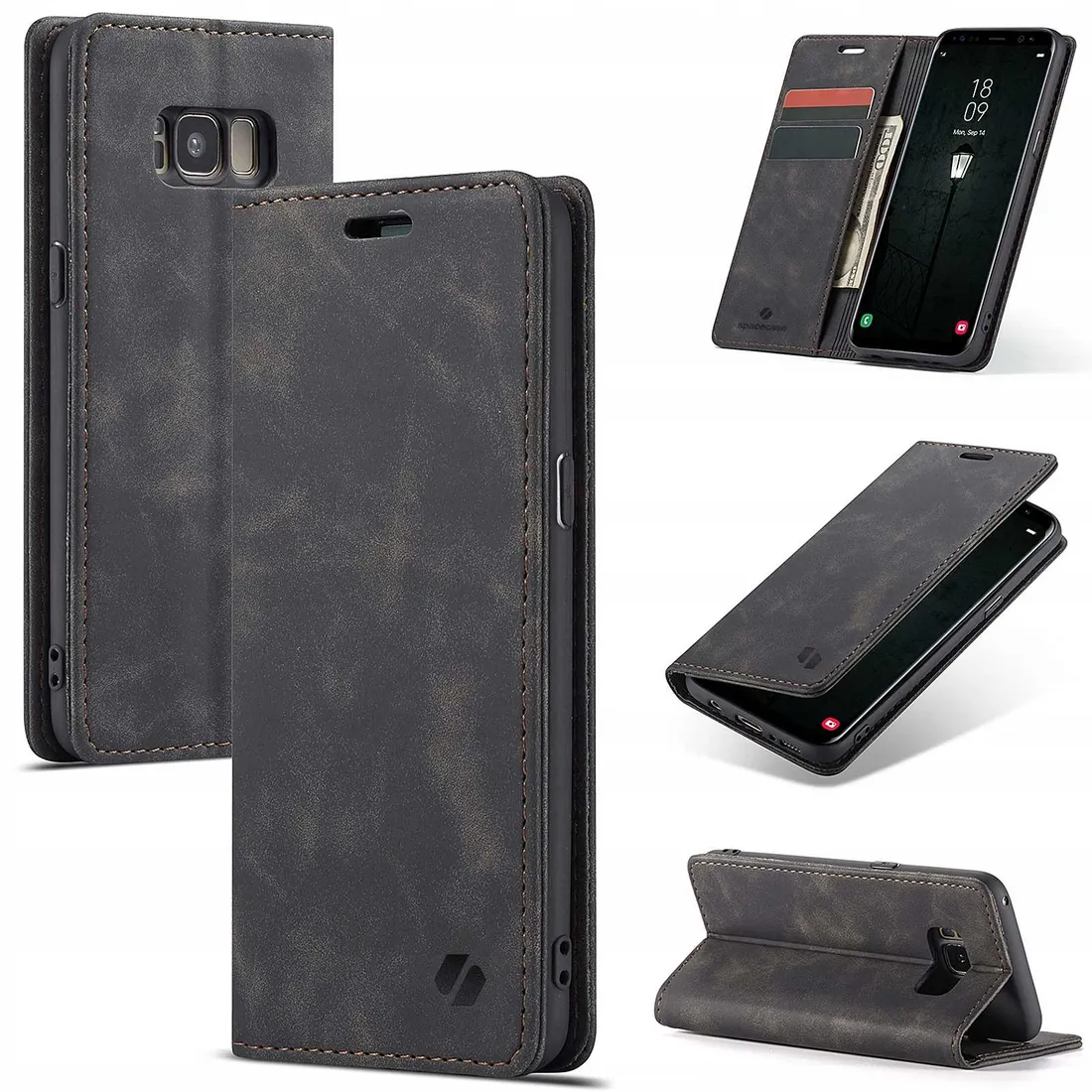 spacecase-wallet-galaxy-s8-black