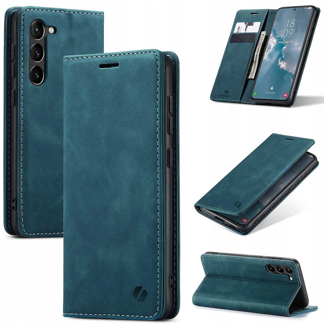 spacecase-wallet-galaxy-s23-blue