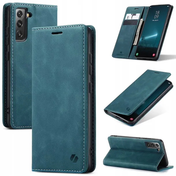 spacecase-wallet-galaxy-s22-blue-typ-etui-z-klapka