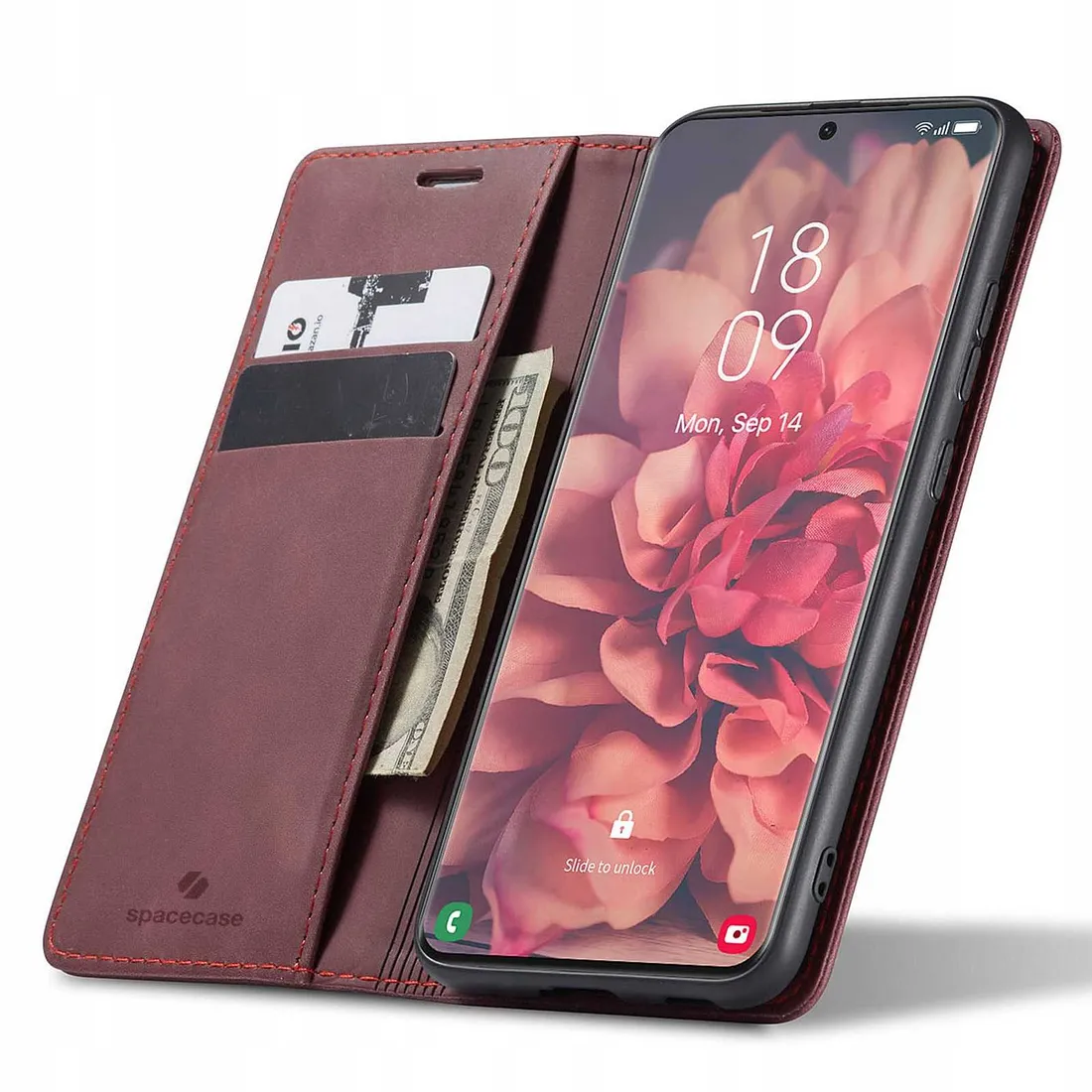 spacecase-wallet-galaxy-s21-ultra-red