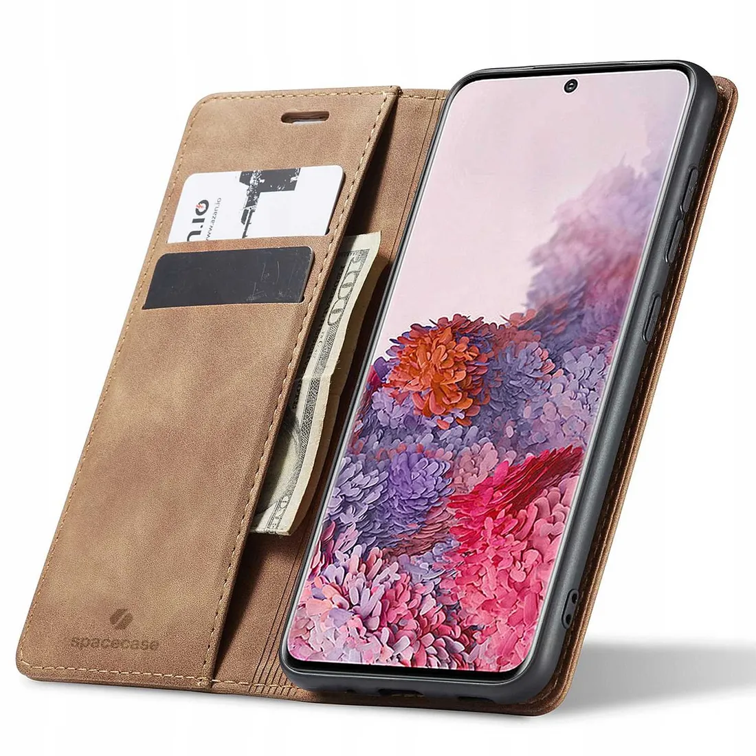 spacecase-wallet-galaxy-s20-light-brown