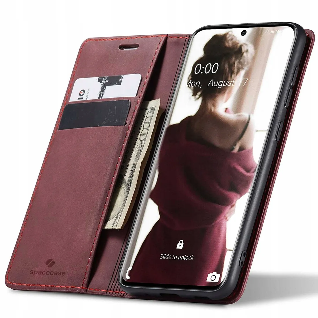 spacecase-wallet-galaxy-s20-red