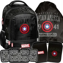 plecak-szkolny-kapitan-ameryka-do-1-klasy-dla-chlopaka-avengers-zestaw-3el
