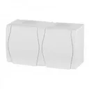 hermes-2-gniazdo-natynkowe-podwojne-z-uziem-2x2p-z-ip44-kolor-bialy-1022-00