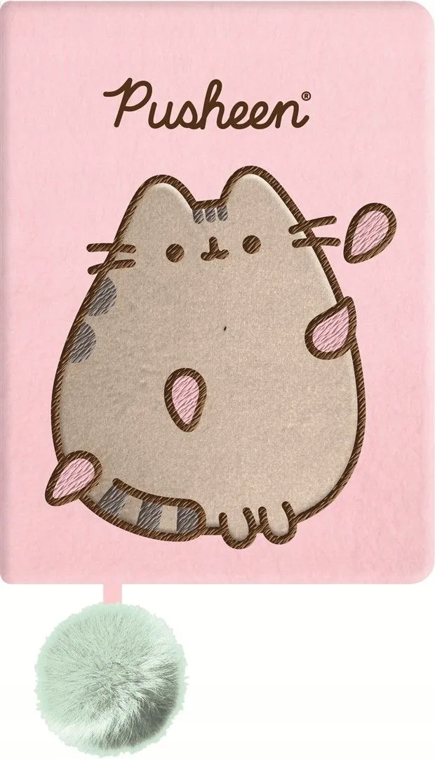 pamietnik-notes-a4-st-majewski-pusheen-rozowy-stan-nowy