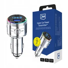 transmiter-samochodowy-fm-adapter-bluetooth-3mk-hyper-car-power-48w-qc-usb