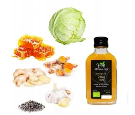zakwas-bio-kurkuma-imbir-miod-czosnek-przeciwzapalny-przeciwbakteryjny