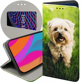 etui-z-klapka-do-xiaomi-redmi-note-14-4g-wzory-pieski-psiaki-dogs-futeral