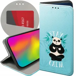 etui-z-klapka-do-xiaomi-redmi-note-14-4g-wzory-panda-bambus-pandy-futeral