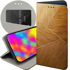 etui-z-klapka-do-xiaomi-redmi-note-14-4g-wzory-brazowe-drewniane-brown-case