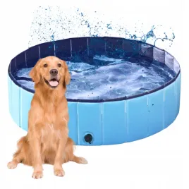 duzy-basen-dla-psa-160x30cm-zwierzat-rozporowy-ogrodowy-skladany-niebieski