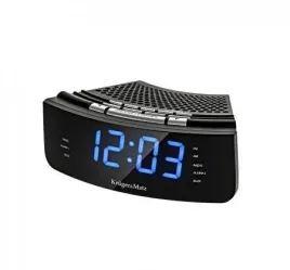 radiobudzik-krugerandmatz-km0813-fm-led-niebieski-zegar-aux-km0813