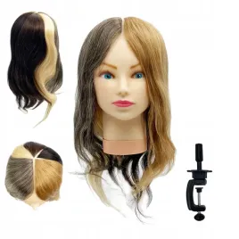 glowka-glowa-fryzjerska-treningowa-ludzkie-wlosy-5-kolorow