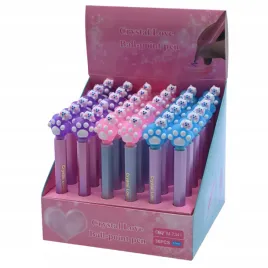dlugopis-kocia-lapka-kotek-niebieski-wklad-07mm-prezent-zestaw-36szt