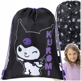 worek-szkolny-na-buty-na-sznurkach-dla-dziewczynki-krolik-black-kuromi