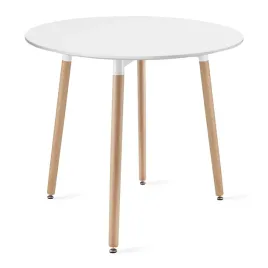 stol-kami-okragly-80cm-bialy-naturalne-nogi