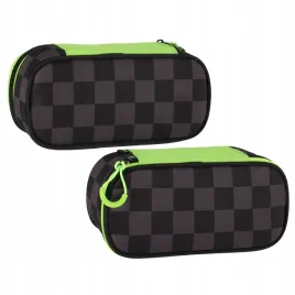 piornik-saszetka-owalna-1zamek-szachownica-czarna-starpak-527260