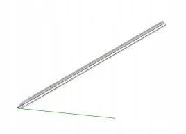 wklad-zielony-metalowy-krotki-do-dlugopisu-mini-67-mm