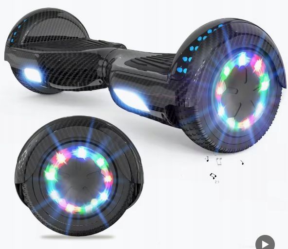 ﻿DESKOROLKA ELEKTRYCZNA 6,5 CALI KOŁA DESKA DZIECKA HOVERBOARD BLUETOOTH