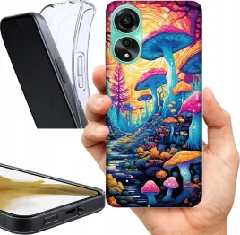 etui-na-oppo-a78-4g-wzory-grzyby