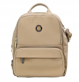 monnari-plecak-damski-miejski-regulowany-bezowy-logo-szelki-bag1930-015