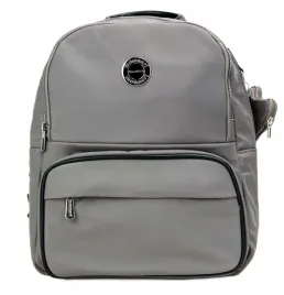 monnari-plecak-damski-miejski-regulowany-szary-logo-szelki-bag1930-m19
