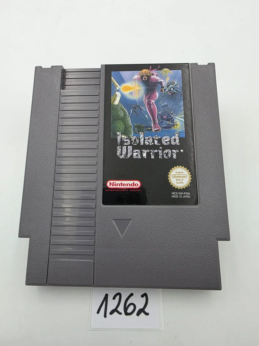 nintendo-nes-isolated-warrior-oryginal