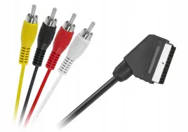 kabel-przewod-euro-scart-4x-rca-cinch-15m-kpo2710-15