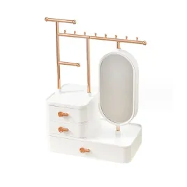 organizer-na-bizuterie-biel-szafeczka-z-lusterkiem-i-szufladkami-pd60b