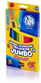 kredki-olowkowe-jumbo-trojkatne-12-kolorow-astra