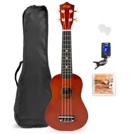 zestaw-ukulele-sopranowe-max-ukey-brazowe-tuner-dwie-kostki-struny-pokrow