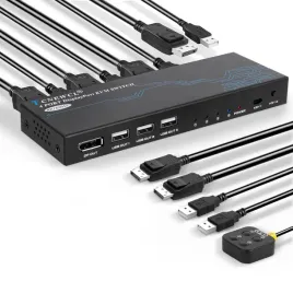 przelacznik-kvm-tcnewcl-przelacznik-displayport-4-porty-4k-60-hz-dp-usb