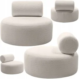 fotel-obrotowy-wypoczynkowy-zaokraglone-ksztalty-boucle-jasnobezowy