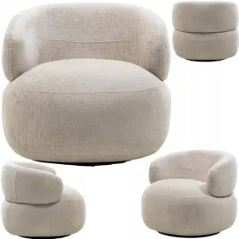fotel-obrotowy-zaokraglone-ksztalty-tkanina-nowoczesny-design-jasnobezowy