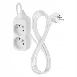 przedluzacz-domowy-14m-2-gniazda-bialy-pvc-1-mm2-p02114