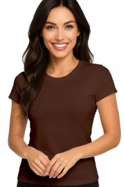 t-shirt-damski-koszulka-damska-bawelniana-na-co-dzien-xxl-czekoladowa
