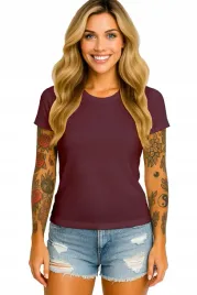 t-shirt-damski-koszulka-damska-bawelniana-na-co-dzien-m-burgundowa