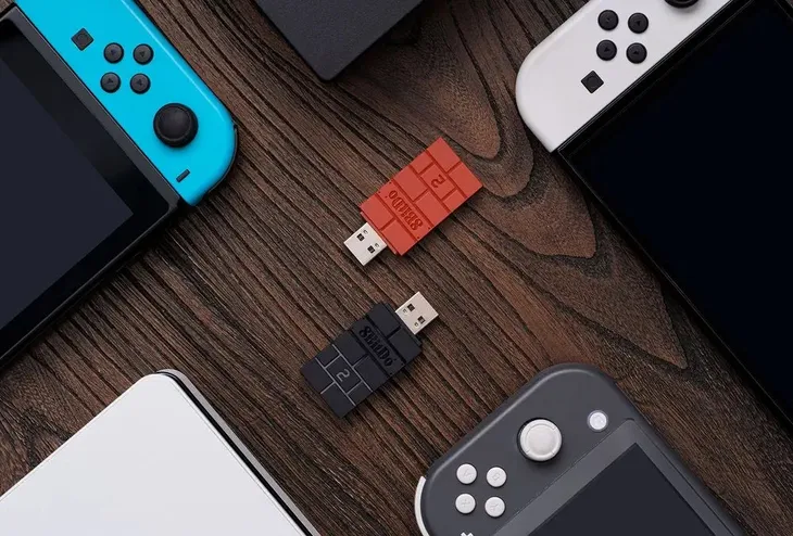 adapter-bluetooth-8bitdo-ret00311-brazowy-marka-8bitdo