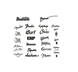 gibson-fender-ibanez-epiphone-washburn-mayones-squier-jackson-yess-naklejki