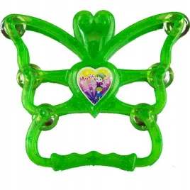 zabawka-muzyczna-tamburyno-motyl-swiecacy-17-cm-zielony-rozowy