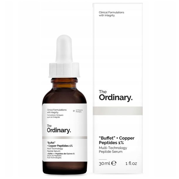The Ordinary. Buffet + Copper Peptides 1% 30ml SERUM PEPTYDOWE DO TWARZY