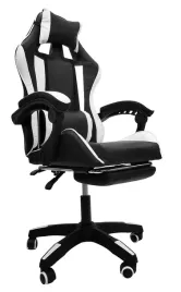 fotel-gamingowy-obrotowy-regulacja-dla-gracza-ekoskora-bialy-czarny