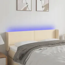 vidaxl-zaglowek-do-lozka-z-led-kremowy-147x16x78-88-cm-tkanina