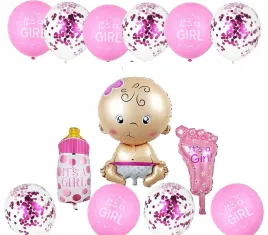 dekoracja-na-baby-shower-dla-dziewczynki-balony